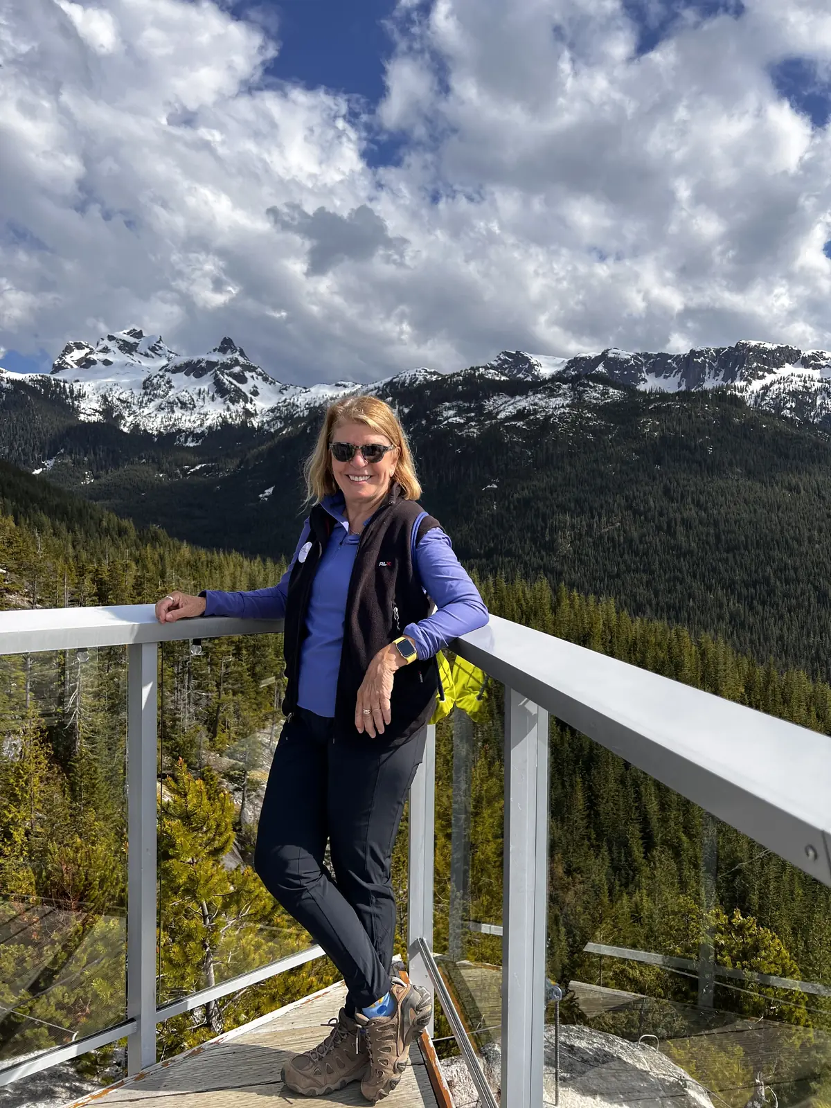 Scenic Sea-to-Sky Highway on the way to Squamish