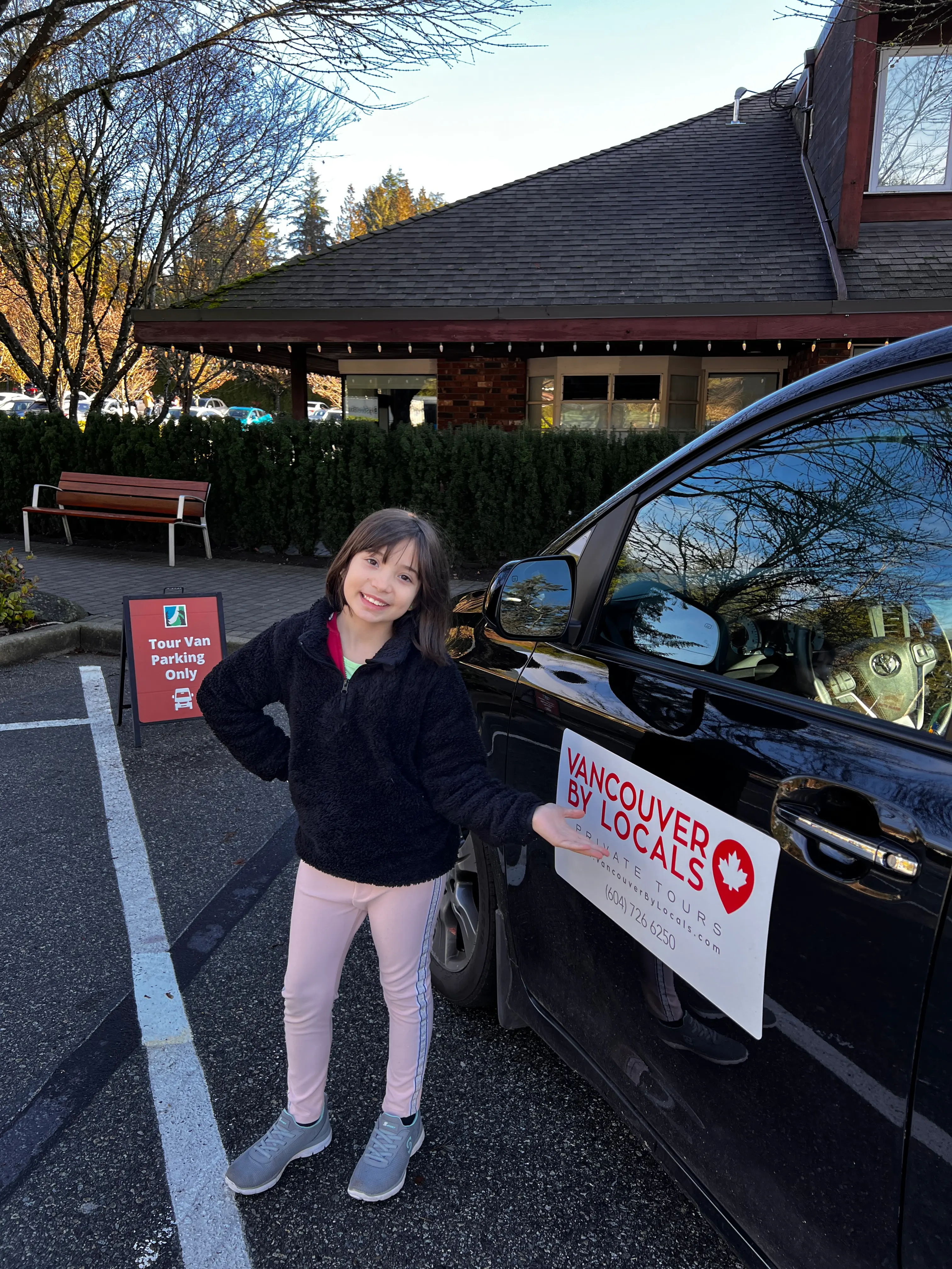 Minivan da Vancouver by Locals usada nos tours privados