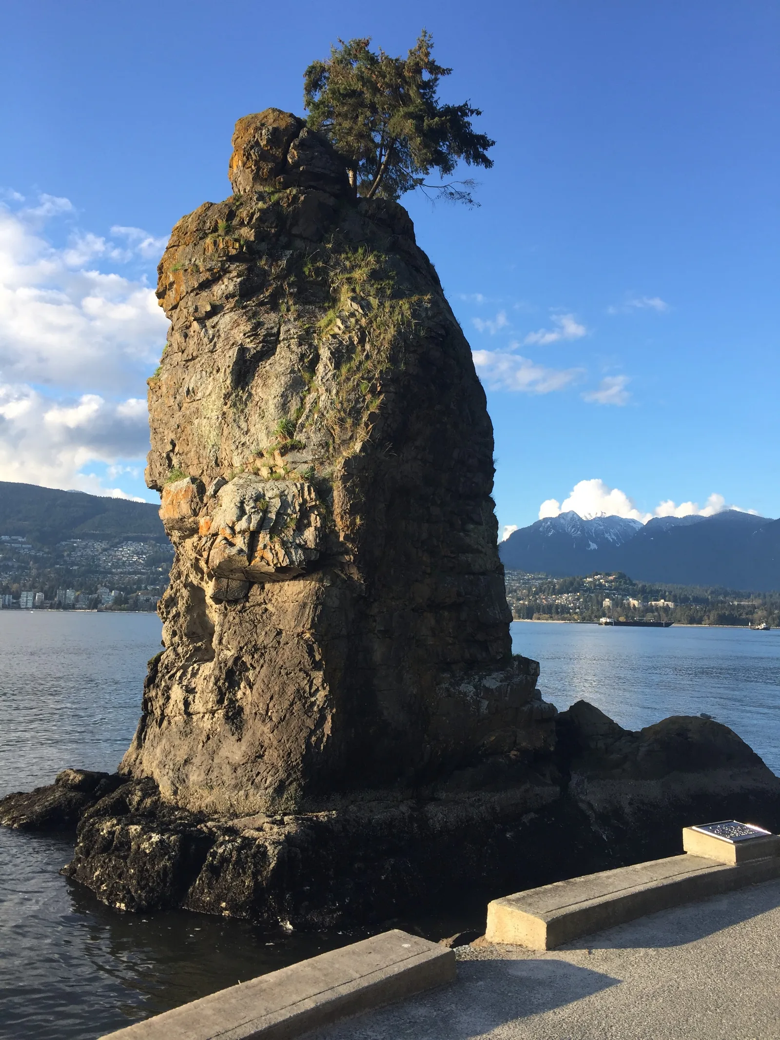 Siwash Rock em Stanley Park